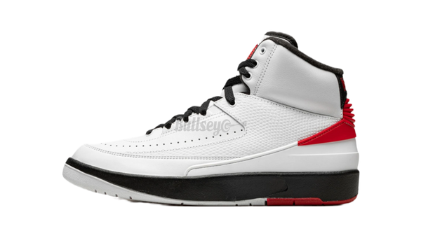 Air Jordan 2 Retro OG "Chicago"-Bottega Veneta red quilted sandals