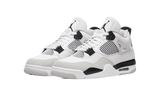 Air Jordan 4 Retro "Military Black" - Баскетбольные кроссовки Nike Air Jordan 1 Retro Mid Offf White Black Yellow