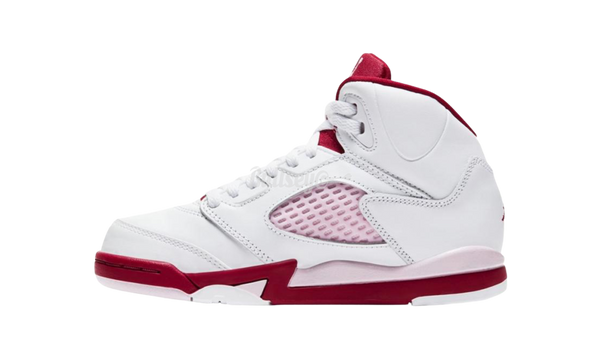Air Jordan 5 Retro "White Pink Red" Pre-School-Cybille 003 leather sandals Schwarz