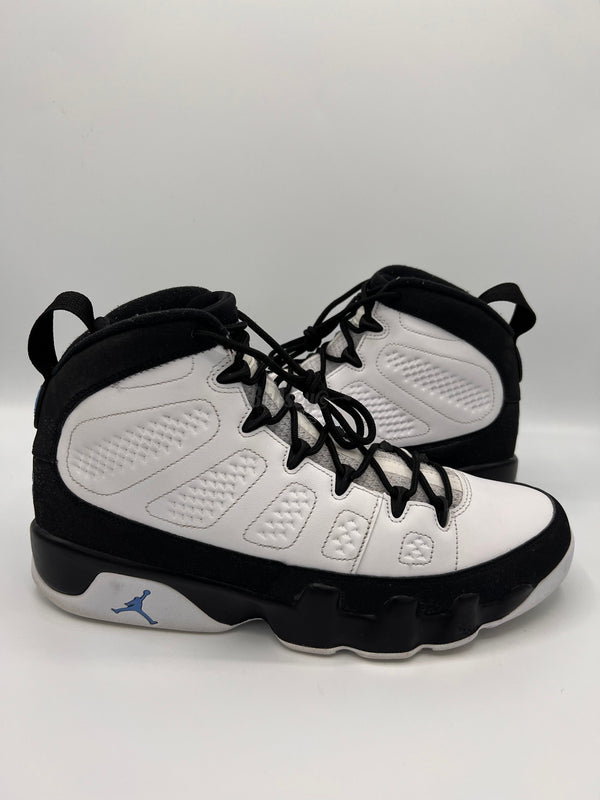 Sacai Black Grey White Sneakers Shoes Men S 9 Retro "University Blue" (PreOwned)