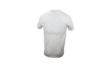 Alexander McQueen Logo Tape camiseta blanca/roja