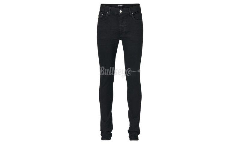 Amiri Black Stack Jeans-Bullseye pink Sneaker Boutique