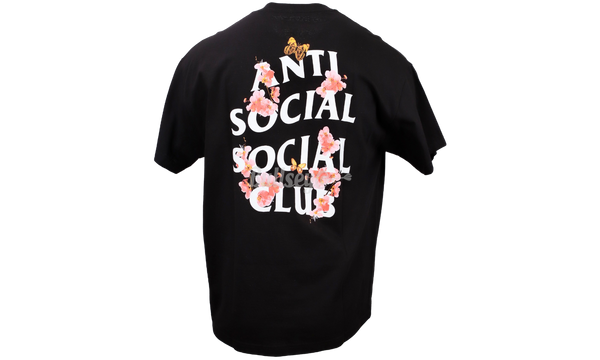 Anti-Social Club "Kkoch" Black T-Shirt-Adidas Advantage Black White Cork Men Casual Lifestyle Shoe