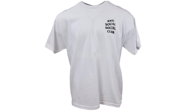 Anti-Social Club "Kkoch" White T-Shirt-august nike sb 2009 black label gold blue line