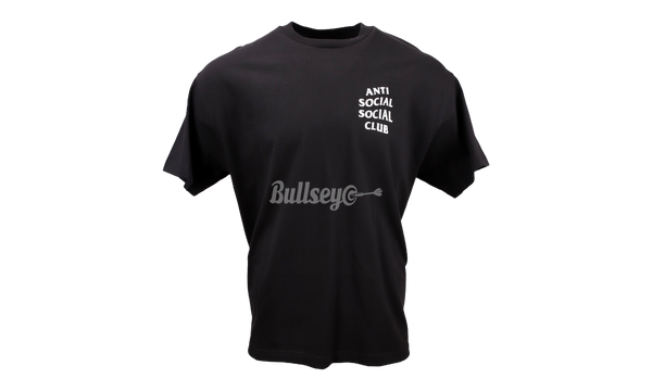 Anti-Social Club "Logo 2" Black T-Shirt-Jordan Starting 13 GS Black Hyper Pink