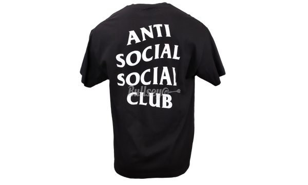 Anti-Social Club "Logo 2" Black T-Shirt-Emerica the romero laced x toy machine mens brown suede sneakers shoes