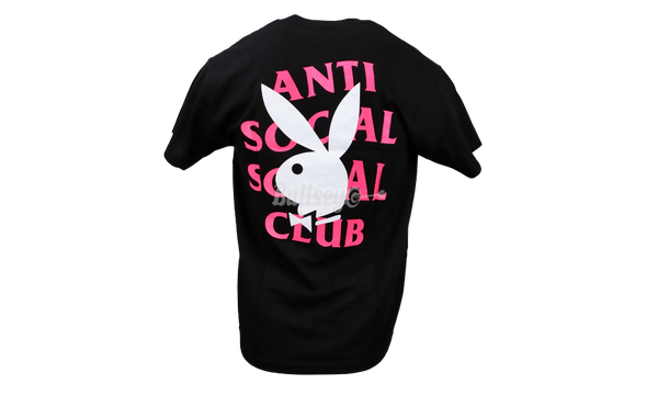 Anti-Social Club Playboy Remix Black T-Shirt-Bullseye JORDAN Boutique