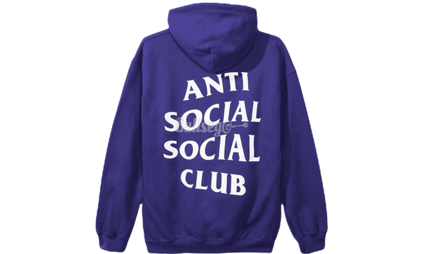 Anti-Social Club Purple Rain Hoodie-Bullseye and Boutique