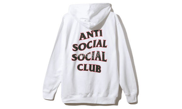 Anti-Social Club White Rodeo Hoodie-nike womens court blanc sneakers in white washed coral