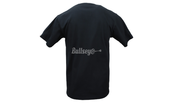 Camiseta ancha negra BAPE 1st Camo College Pattern