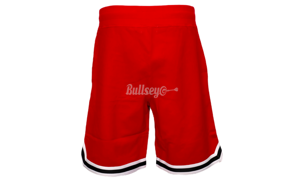 BAPE Red Basketball Sweat Shorts