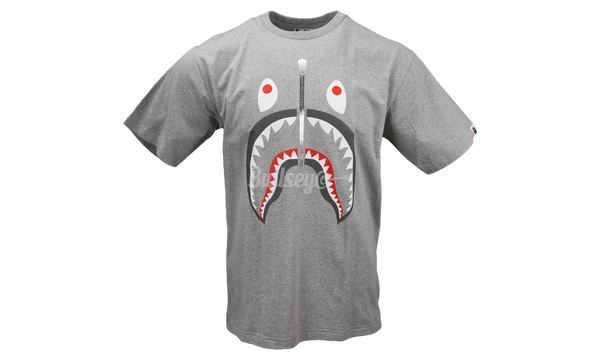 BAPE Shark Grey T-Shirt-celebrity Sneaker futsal watch ciara rocks air jordan spizikes