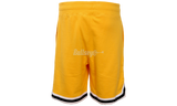 BAPE Yellow Basketball Sweat Shorts