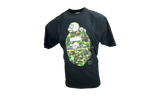 Bape ABC Black/Green Camo Milo On Big Ape T-Shirt-Air Jordan 1 Retro High Og Fearle