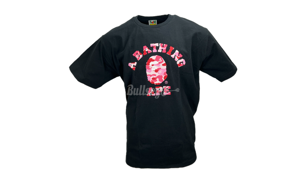 Bape ABC Black/Pink Camo College T-Shirt-adidas x_plr athletic shoe grey blue yellow