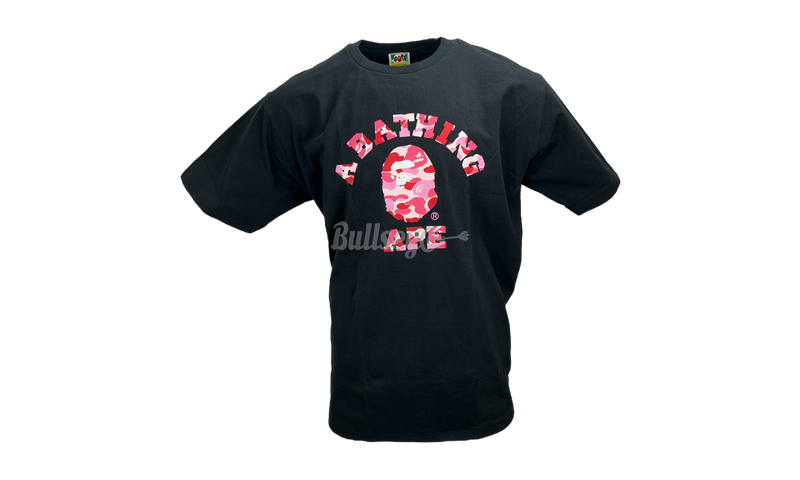 Bape ABC Black/Pink Camo College T-Shirt-Bullseye ukraine Sneaker Boutique