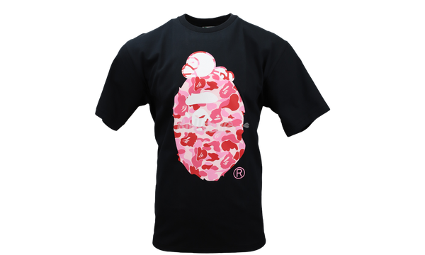 Bape ABC Black/Pink Camo Milo On Big Ape T-Shirt-Bullseye Sneaker Durango Boutique