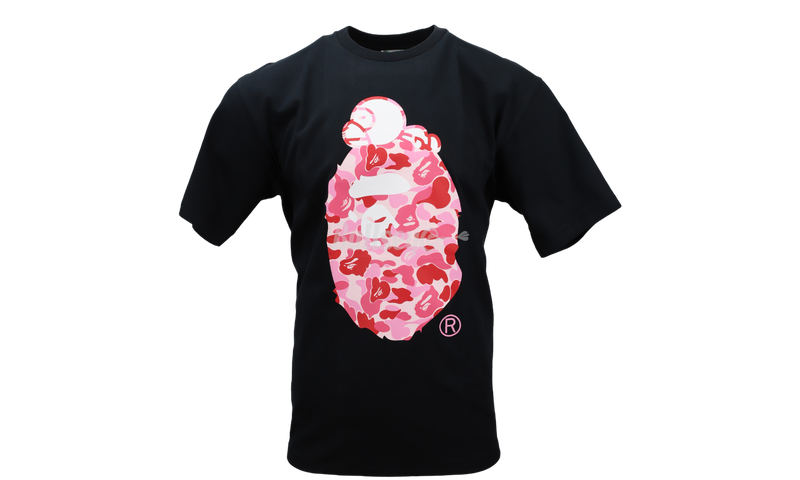 Bape ABC Black/Pink Camo Milo On Big Ape T-Shirt-Bullseye Pale Sneaker Boutique