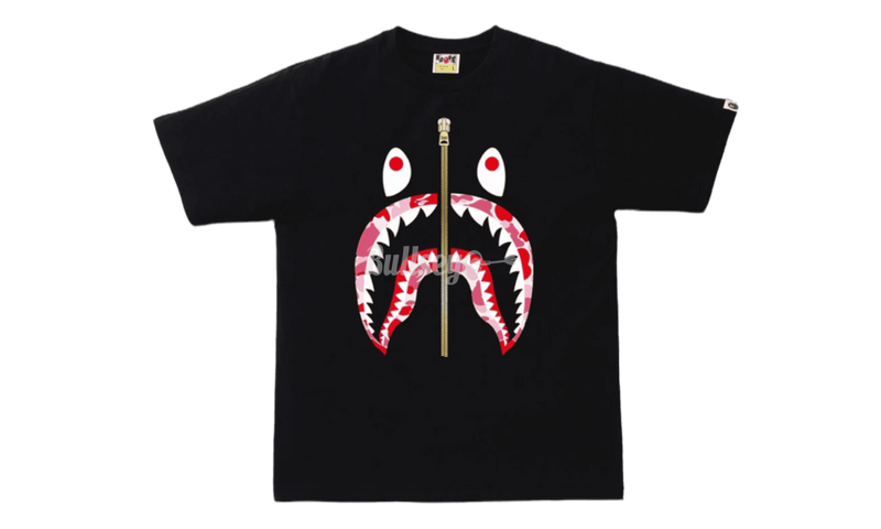 Bape ABC Black/Pink Camo Shark T-Shirt-Bullseye Sneaker Toga Boutique