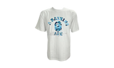 Bape ABC White/Blue Camo College T-Shirt-Urlfreeze Sneakers Sale Online