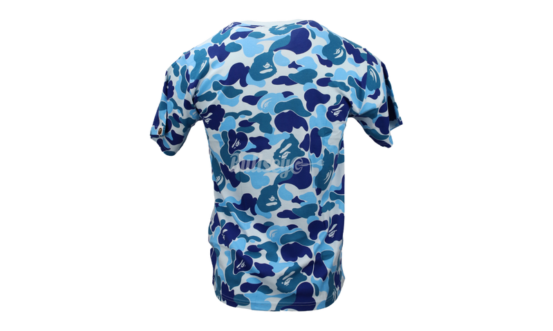 Bape, Shirts, Bathing Ape Bape 88 First Camo M Blue Heavy Shirt Vneck  Cotton Camouflage