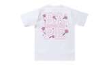 Bape Sakura Tri-Tree White/Pink T-Shirt-Hiking Boots TIMBERLAND Waterville 6in Basic Wp TB08168R231 Wheat Nubuck