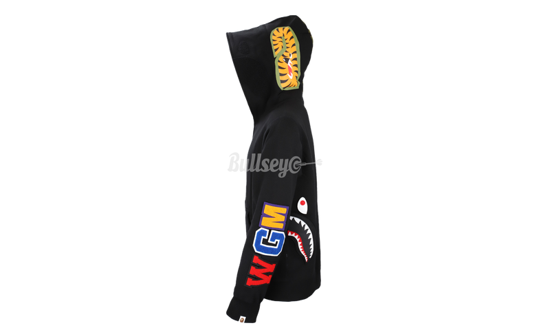 Bape Shark Velcro Black Zip-Up Hoodie