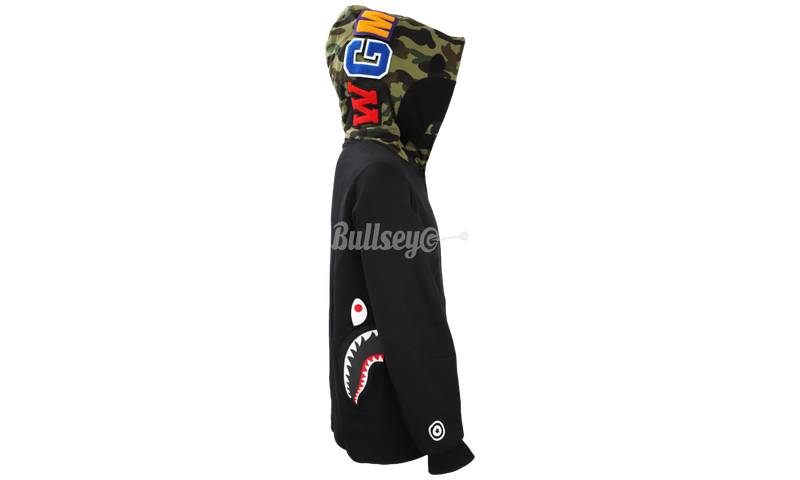 Bape Shark Velcro Black Zip-Up Hoodie