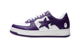Bape Sta White Purple-Urlfreeze Sneakers Sale Online