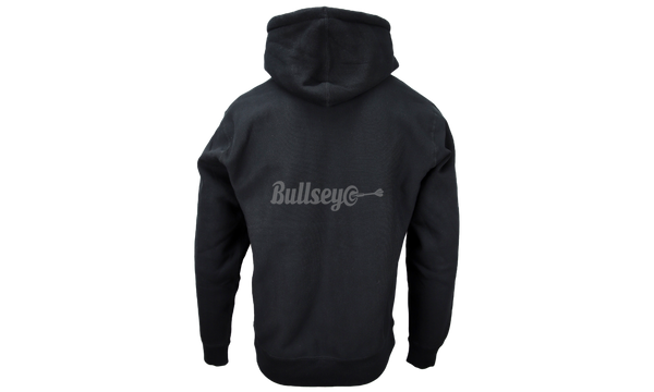 Bullseye wool Logo Black Hoodie