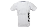 Bullseye Vertical Logo White T-Shirt-Bullseye Sneaker JEANS Boutique