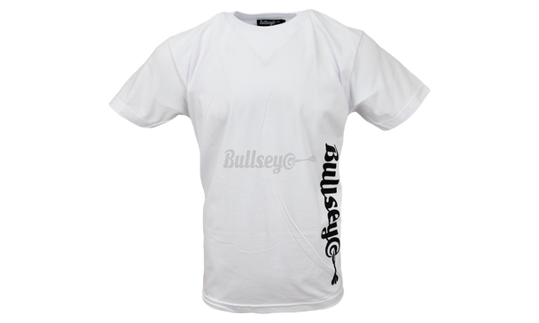 Bullseye Vertical Logo White T-Shirt-jordan air jordan 13 retro sngl dy single s day