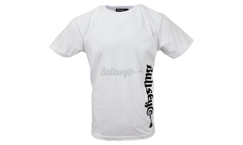 Bullseye Vertical Logo White T-Shirt-Bullseye Sneaker JEANS Boutique
