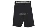 Chrome Hearts Black Nylon Biker Shorts-adidas gazelle wide feet sandals for women shoes