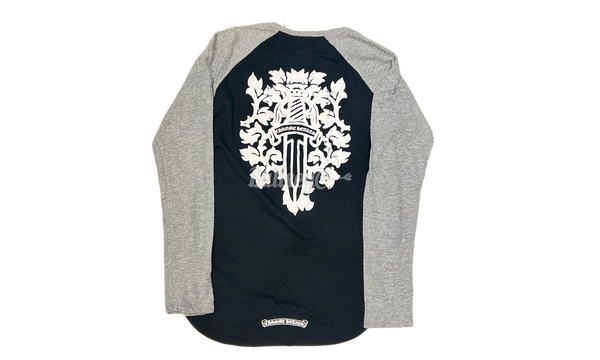 Chrome Hearts Black/Grey Dagger Baseball Longsleeve-Urlfreeze Sneakers Sale Online