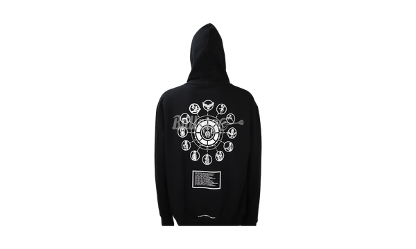 Chrome Hearts FOTI Black Zip-Up Hoodie-to keep you dry while running stairs or jumping rope