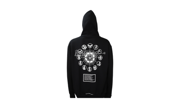 Chrome Hearts FOTI Black Zip-Up Hoodie-Maison Château Rogue x Air jordan Gold 5 Retro Genç Çocuk Ayakkabısı Mid Fearless