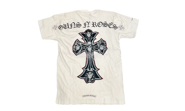 Chrome Hearts Guns N’ Roses White T-Shirt-Cheap Air jordan Bright 3 JTH For Sale