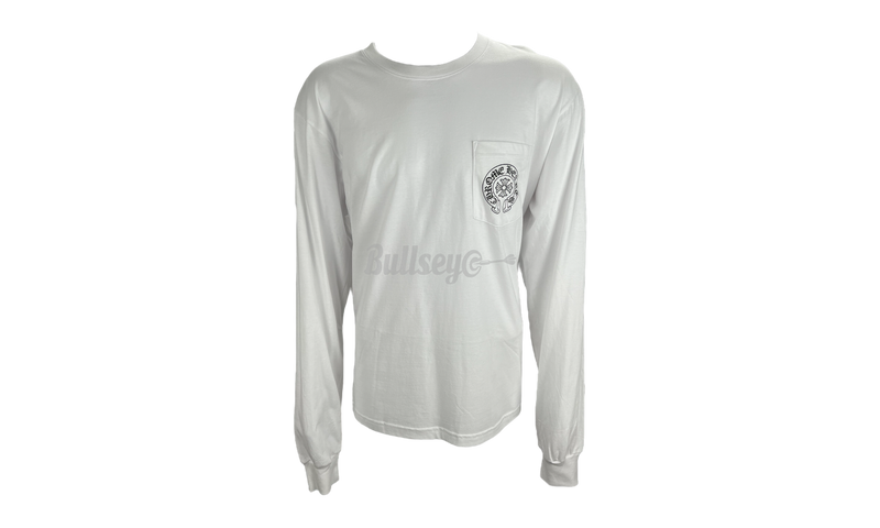 Chrome Hearts Los Angeles Horseshoe White Longsleeve T-Shirt - Urlfreeze Sneakers Sale Online