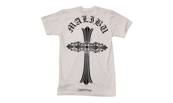 Chrome Hearts Malibu Cross White T-Shirt-Bullseye Sneaker Top Boutique