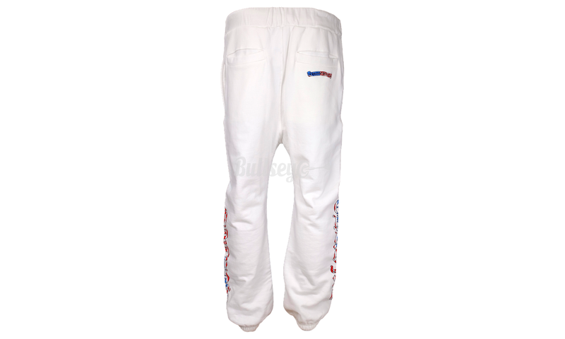 Chrome Hearts Matty Boy America White Sweatpants