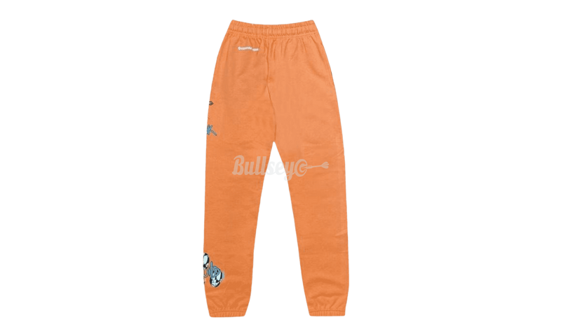 Chrome Hearts Matty Boy Link n Build Orange Sweatpants - Bullseye Canvas Sneaker Boutique