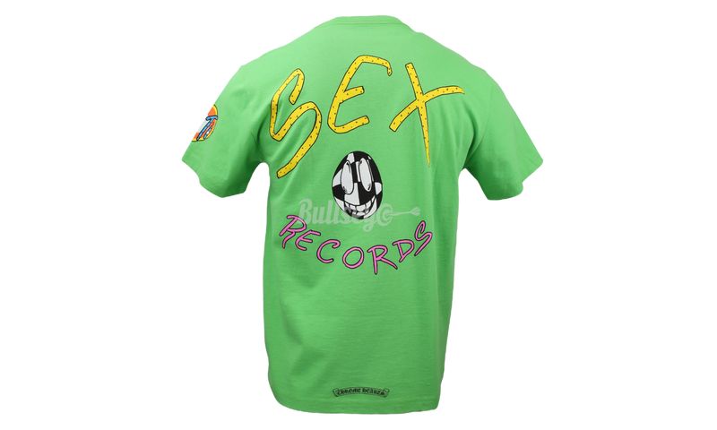 Chrome Hearts Matty Boy Sex Records Green T-Shirt-Urlfreeze Sneakers Sale Online