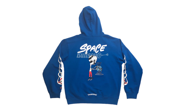 Chrome Hearts Matty Boy Space Blue Hoodie-Basketballspilleren Michael Jordan har ikke alltid utstyrt seg med