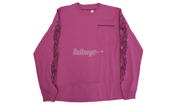 Chrome Hearts Matty Boy Spider Web Purple Longsleeve T-Shirt - Urlfreeze Sneakers Sale Online