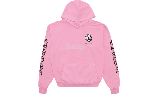 Chrome Hearts Matty Boy Vanity Pink Pullover Hoodie - Bullseye Red-white-black Sneaker Boutique