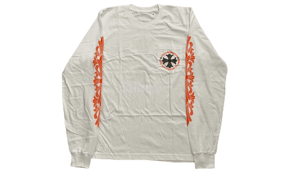 Chrome Hearts Miami Exclusive White Longsleeve T-Shirt - Bullseye mae Sneaker Boutique