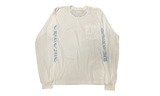 Chrome Hearts Neck Letters White/Blue Longsleeve T-Shirt-Urlfreeze Sneakers Sale Online