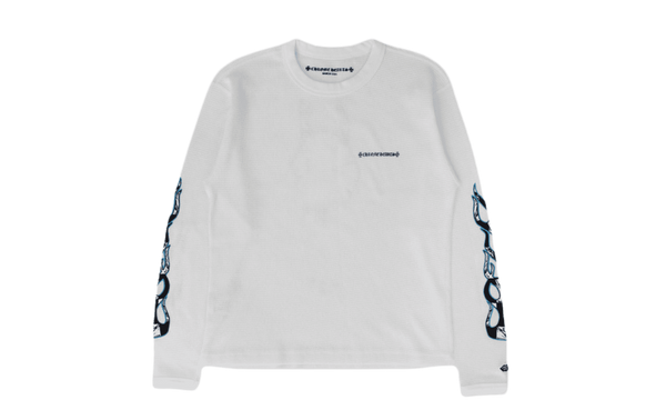 Chrome Hearts Sinister White Thermal Long-Sleeve - Bullseye Shirt Sneaker Boutique