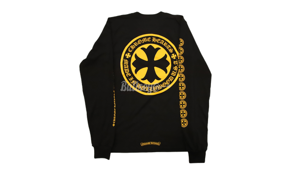 Chrome Hearts Yellow Cross Black Longsleeve T-Shirt-la Air Jordan 11 Retro Concord